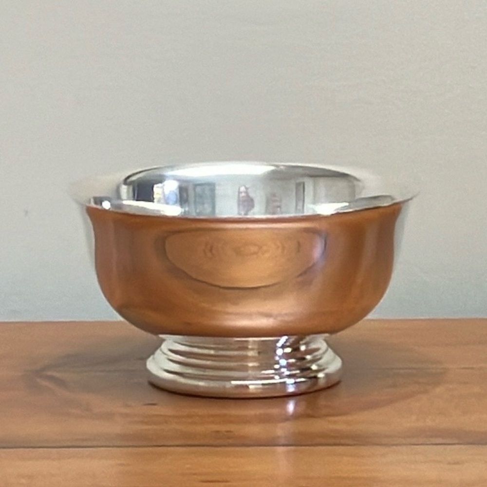 Vintage Silver-Plated Gorham Footed Bowl, YC778